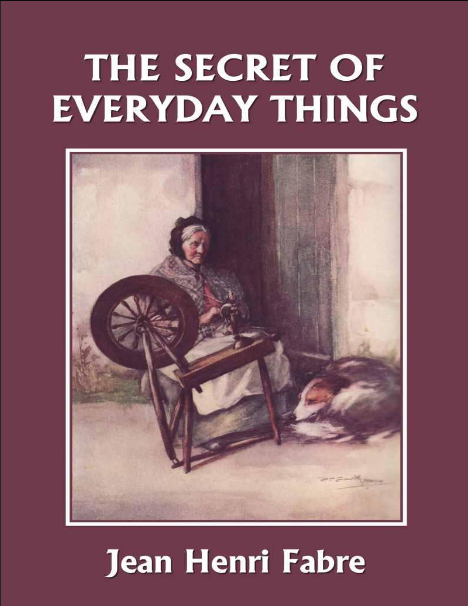 غلاف كتاب The Secret of Everyday Things بقلم جان هنري فابر غلاف كتاب The Secret of Everyday Things بقلم جان هنري فابر